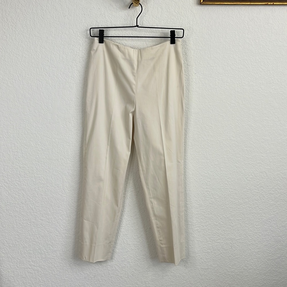 Leggiadro Cotton Stretch Slim Fit Pant Capri - Picture 1 of 9